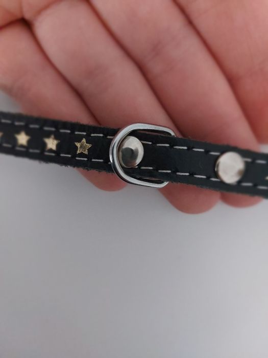 Obroza dla psa 20cm- 28cm nowa skorzana