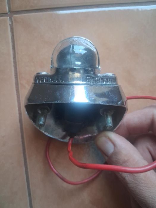 Luz matricula para carros antigos
