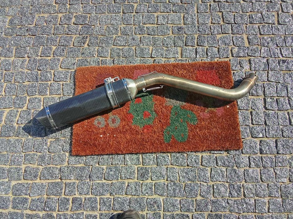 Ponteira + curva escape para  Voge 525DSX