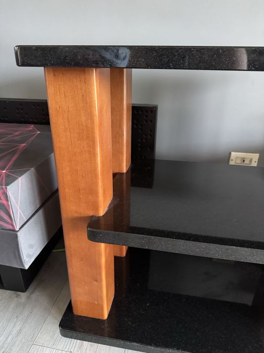 Stolik audio Audio Philar – granit, piasek kwarcowy, Hi-End