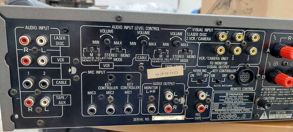 Amplificador Pioneer