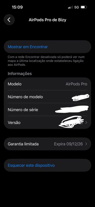 Air pods pro 3 (praticamente novos)