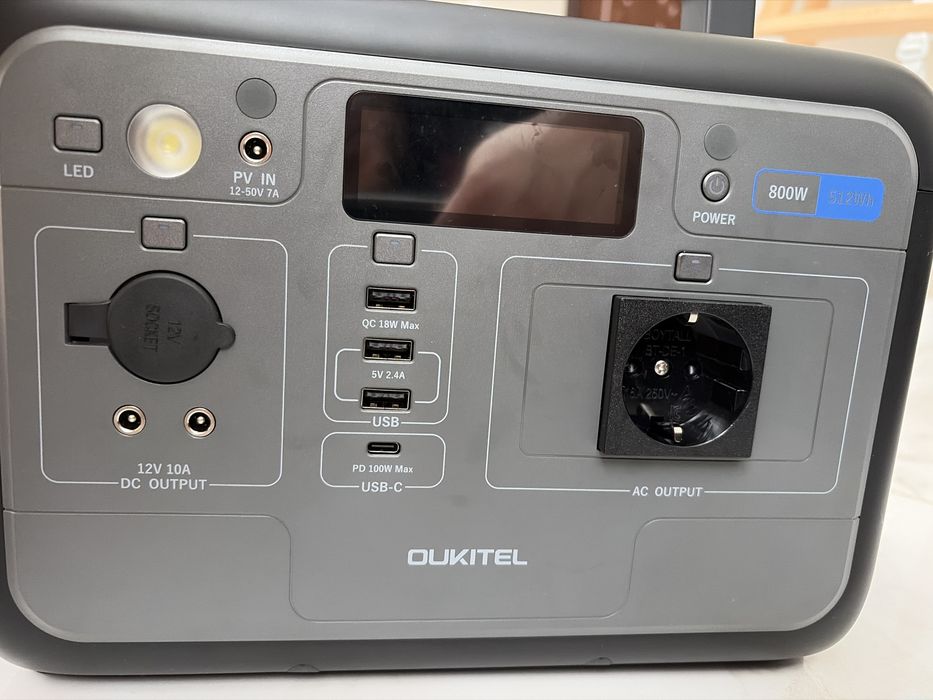 Зарядна станція oukitel 512 wh lifepo4