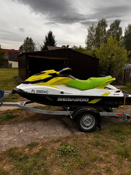 Skuter wodny seadoo GTI 130km 220mth 2020r jak nowy sea doo sea-doo
