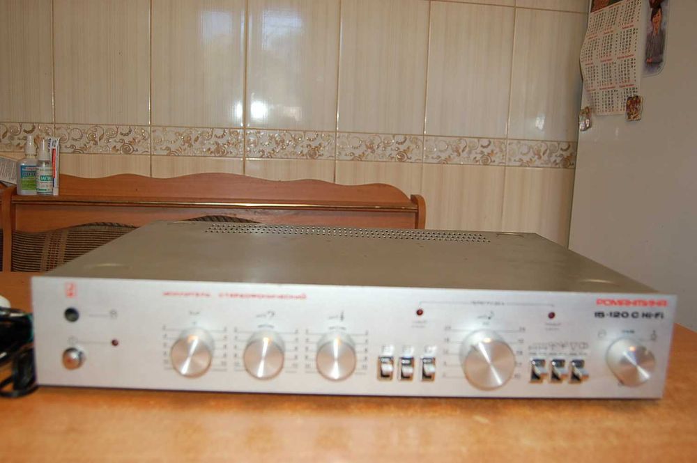 Усилитель Підсилювач НЧ "Романтика 15У-120 стерео Hi-Fi"