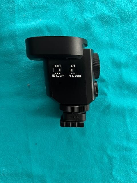 Microfone Sony ECM-M1 para camera.