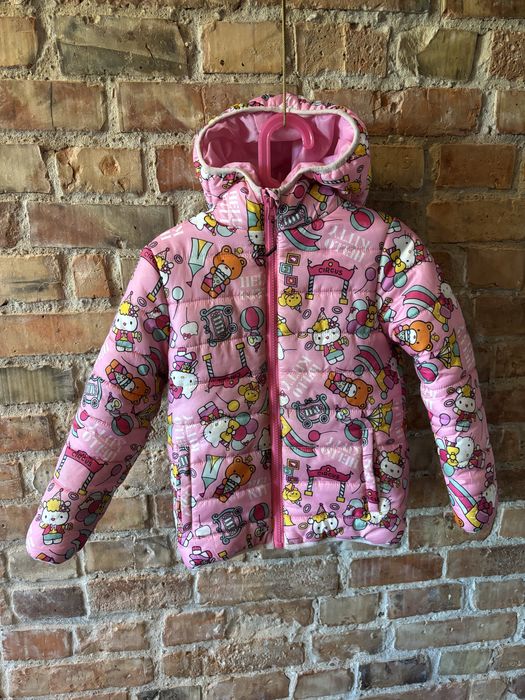 Kurtka dziewczeca zimowa ciepla Hello Kitty