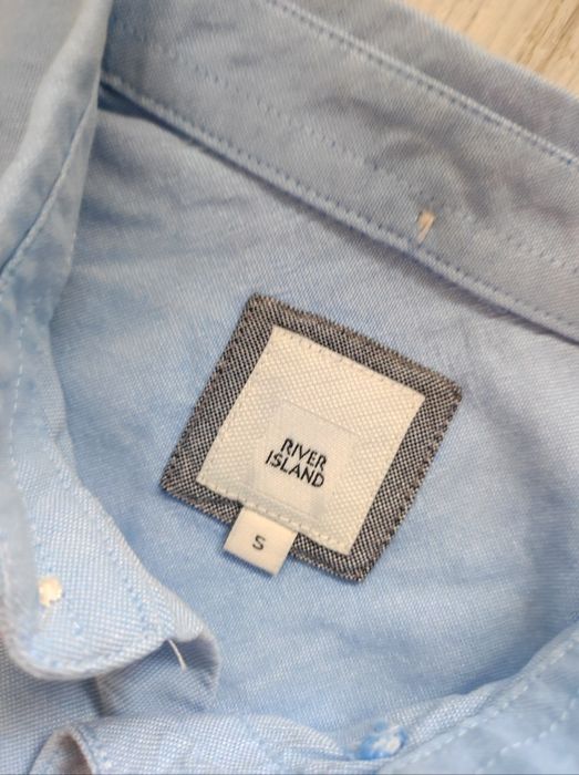 River Island świetna błękitna koszula rozm.S