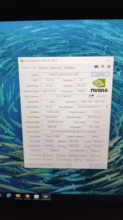 Продаю ноутбук Acer Nitro 5