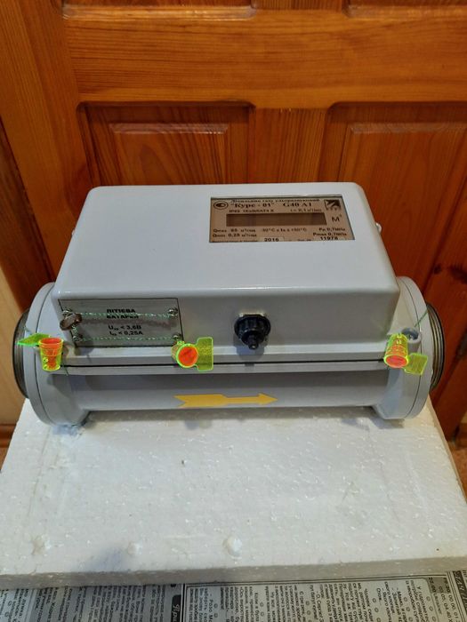 Продам счетчик(лічильник)газовый ультразвуковой Курс-01 G40A1.