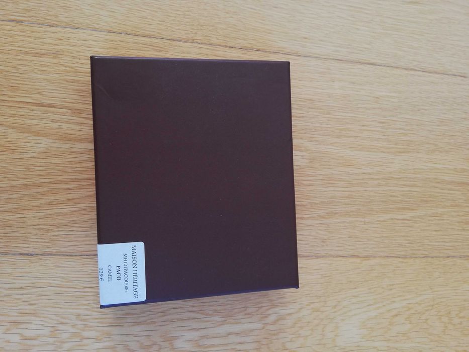 Carteira Maison Heritage – nunca usada, com caixa original