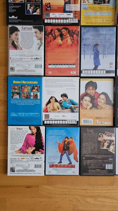 Kolekcja filmów Bollywood