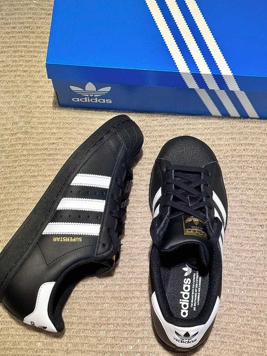 Buty sportowe Adidas Superstar Czarne R.37