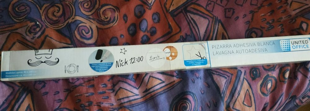 Película para quadro branco