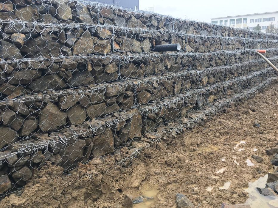 Укріплення габіонами проблемних ділянок