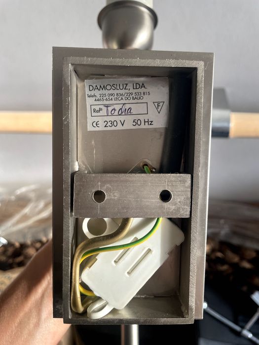 Aplique de Parede | Genero Tocha |  Aço Inox