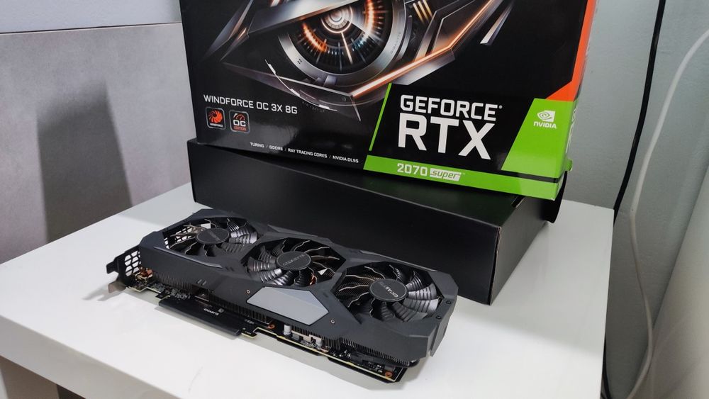 Gigabbyte RTX 2070 super windforce OC 3x 8G