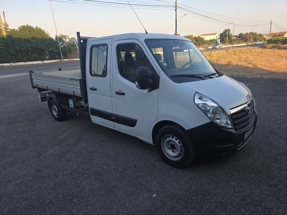 Opel movano 2.3 6 lugares com basculante