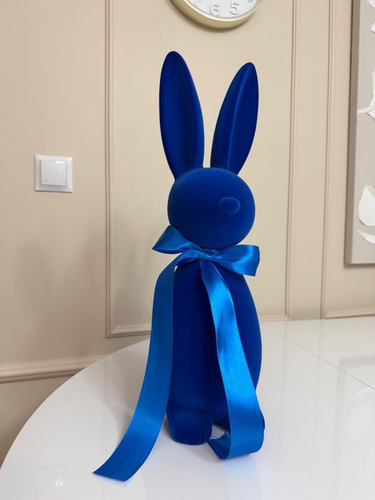 Flokowane zające króliki różne kolory i wielkości