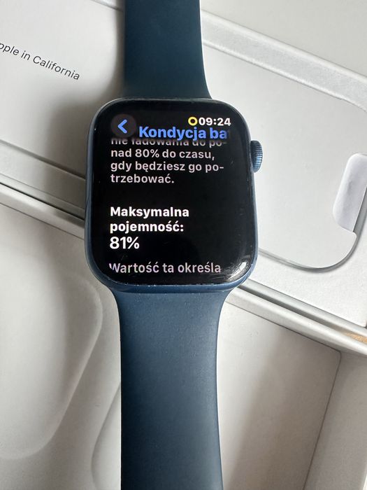 Aplle watch 7 Blue  45mm