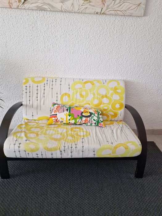 Sofá e Poltrona e almofada