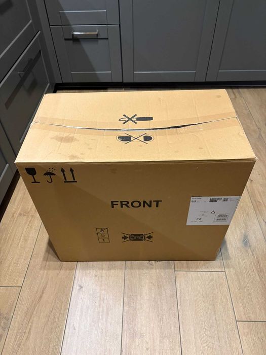 OKAP IKEA MATÄLSKARE Wyciąg montowany do ściany, czarny, 60 cm