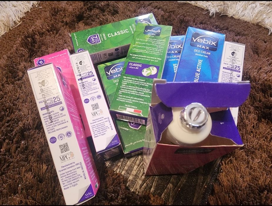 Безпечний Vebix deo cream дезодорант Vatika Miswak Оригінал з Єгипет