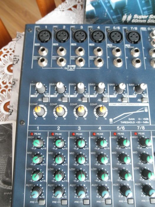Mikser estradowy YAMAHA MG 124 C. Mixer.