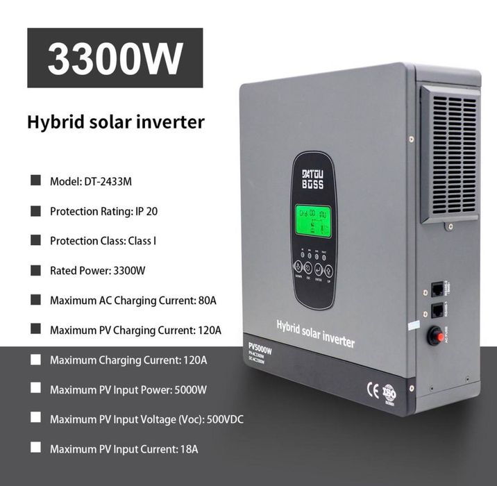 В Наявності Інвертор+Акумулятор Lipofe4 24V