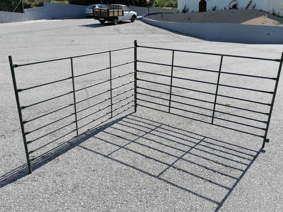 Cancela ovinos em tubo e em malha 2mx1,20m