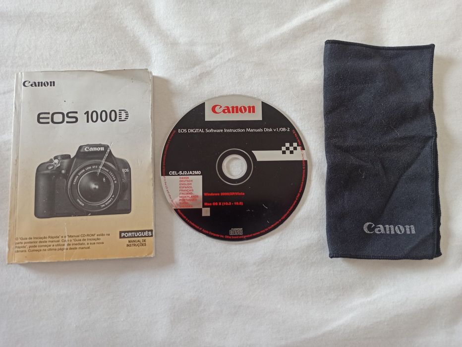 Câmera fotográfica Canon EOS 1000D