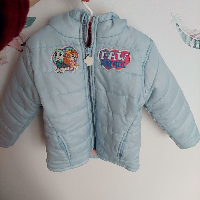 Jasnoniebieska kurtka z polarem psi patrol Skye Everest  5-6l 110-116
