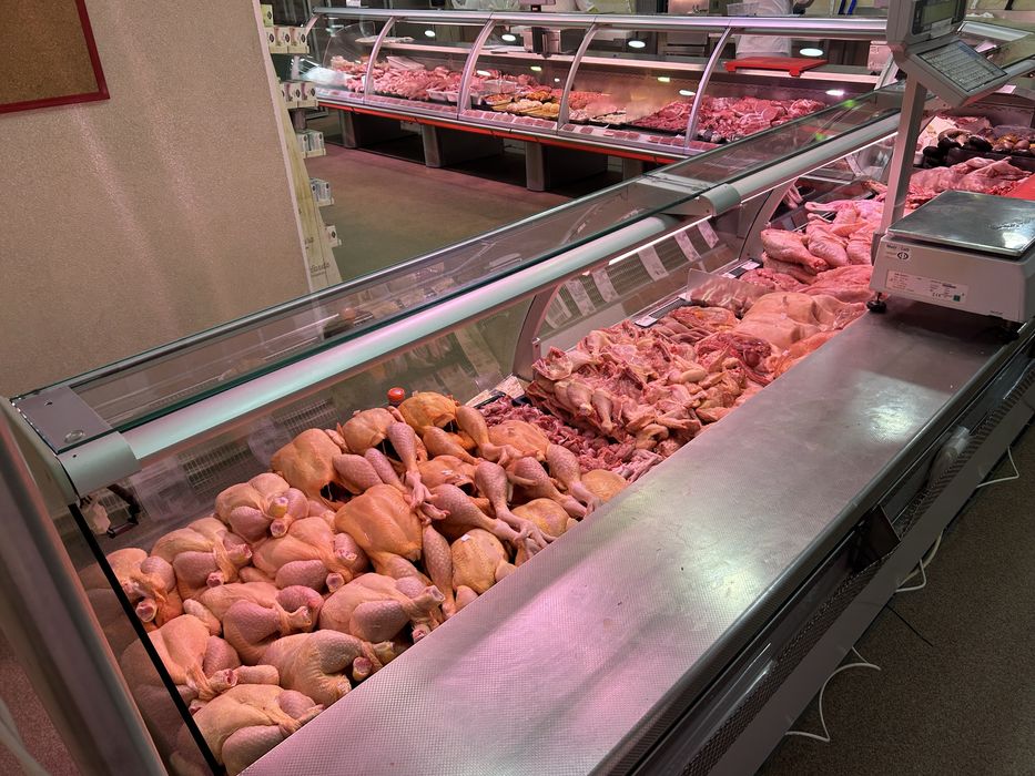 Vitrine Arneg em funcionamento com Motor