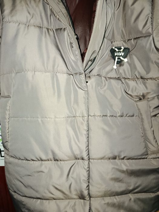 Зимова подовжена куртка,52 рр