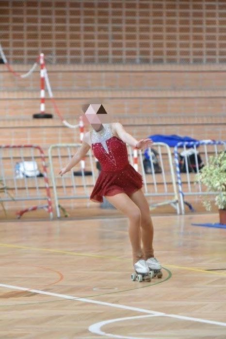 Vestido de Patinagem Artística