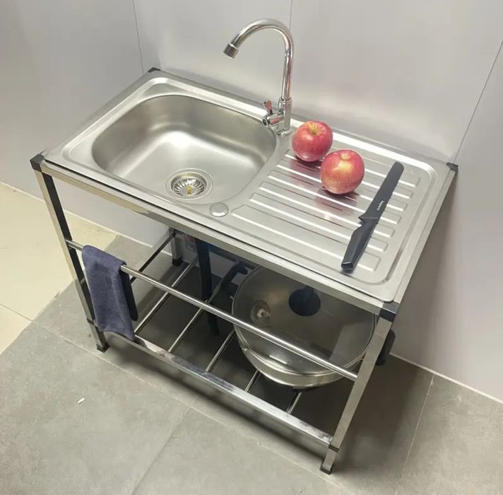 Bancada de cozinha em INOX