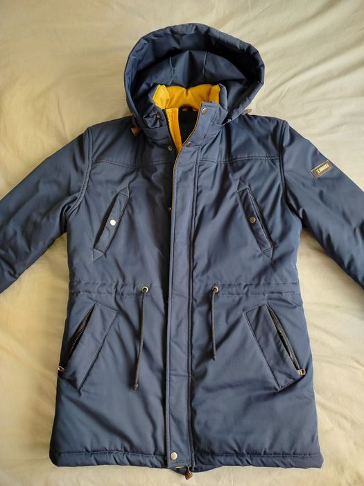 Куртка чоловіча зимова / пуховик / подовжена курточка