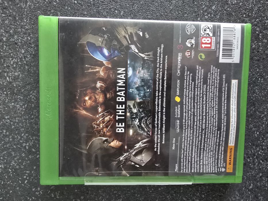 Batman. Arkham Knight xbox one wersja PL
