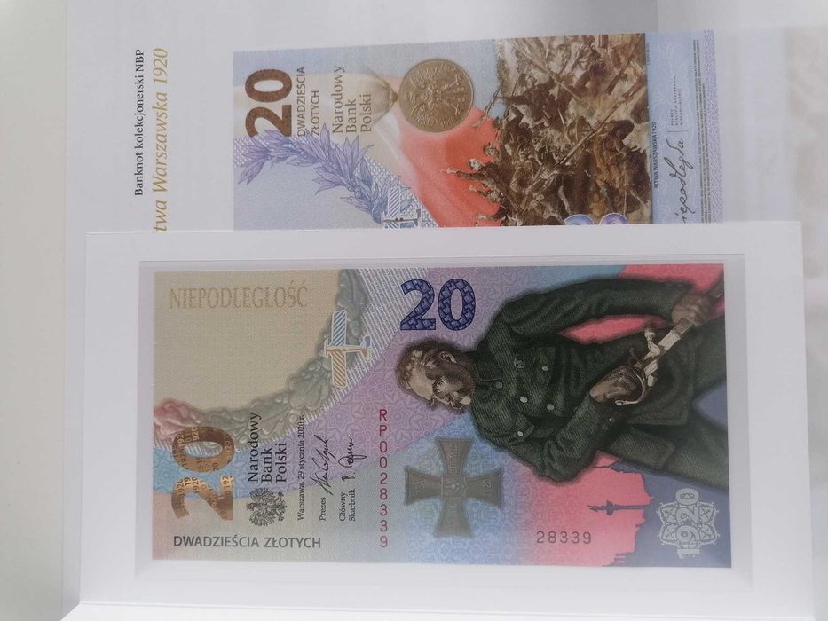 Banknot 20 zł - Bitwa Warszawska