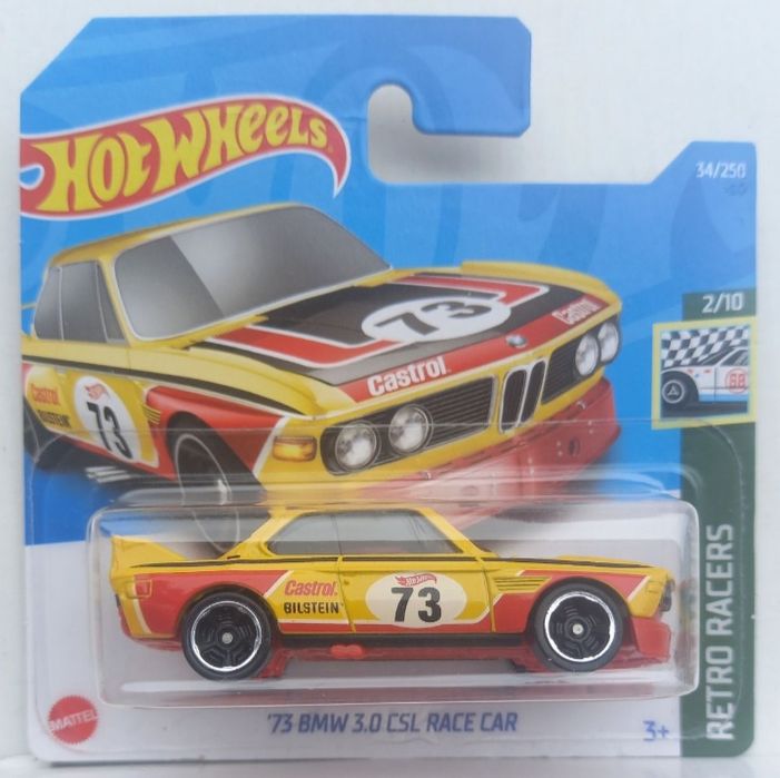 73 bmw 3.0 csl race car hot wheels
