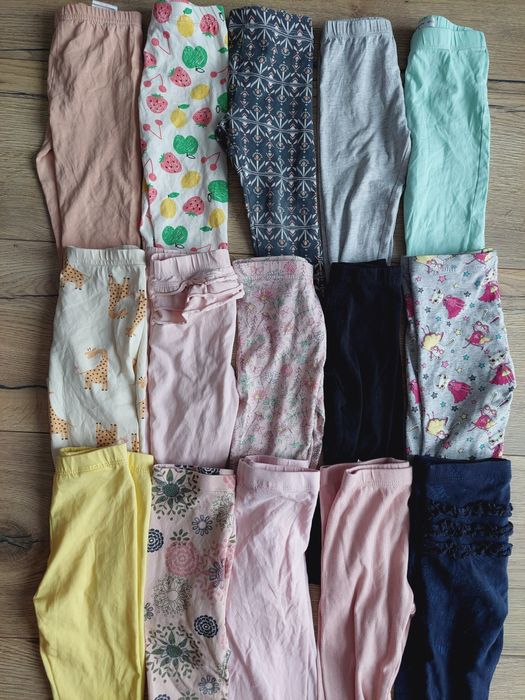 Mega paka legginsy 15 sztuk Sinsay Primark 18-24m 86-92cm  Stan bardzo