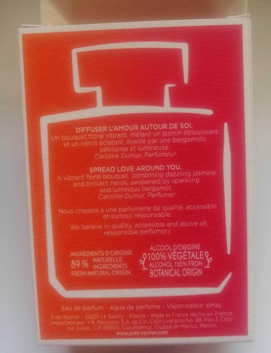 Yves Rocher Mon Rouge  Bloom In Love, edp 50 ml