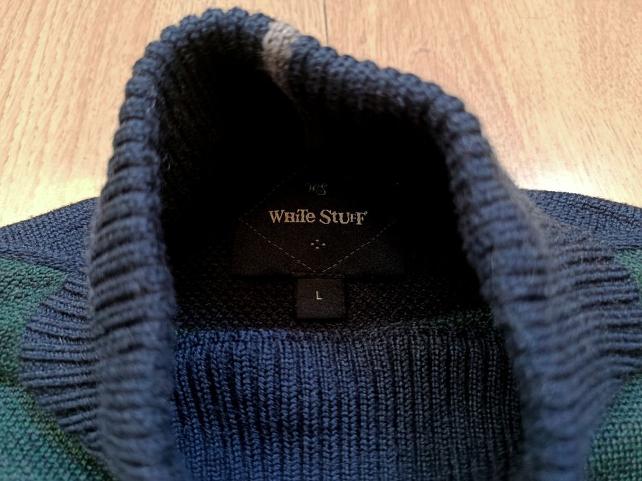 Свитер/водолазка White Stuff (100% шерсть), L