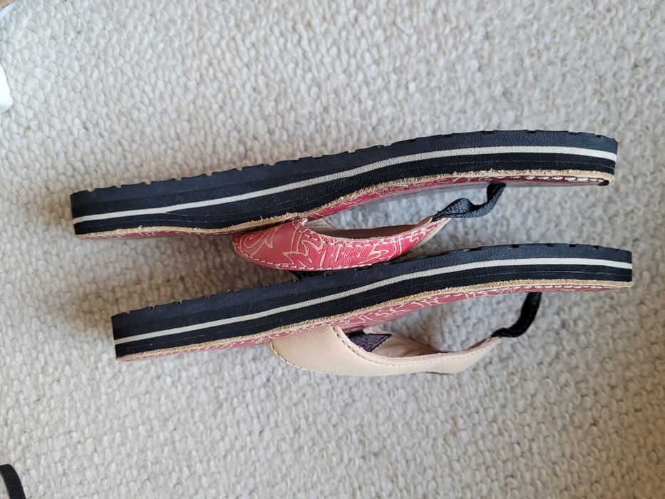 Teva klapki japonki skóra naturalna 37 sandały buty