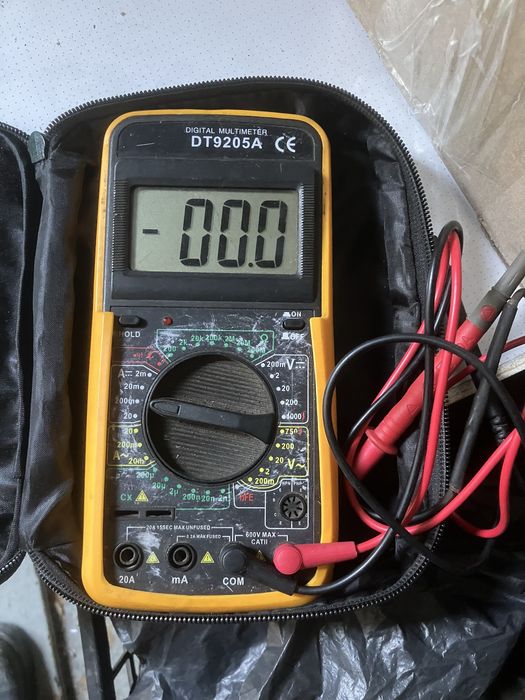 Мультиметр, тестер DT 9205 A