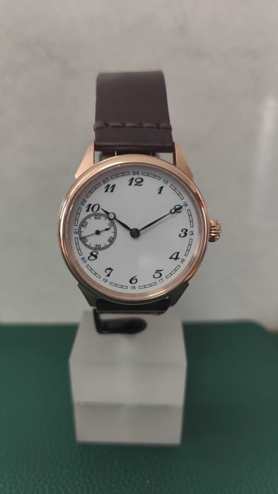 Relógio mecânico de corda manual 42mm
