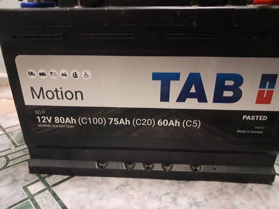 Тяговий акумулятор ТАВ Motion 80ah