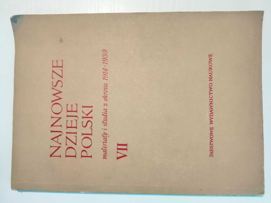 Najnowsze dzieje Polski. Materiały i studia. T. VII