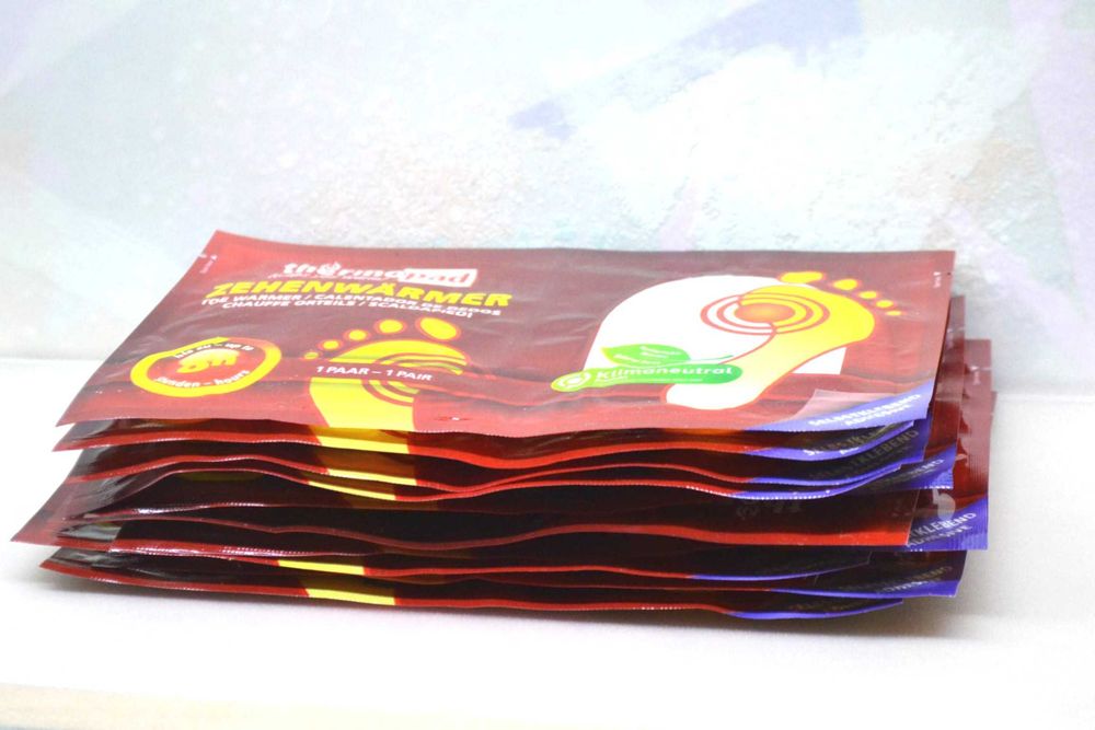 grzejki thermopad do stóp butów palców 10par = 20szt nowe szybka wys.