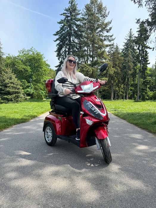 Skuter elektryczny Electroride Fasti 3 Max, czerwony